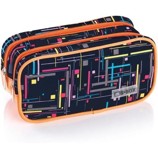 Trousse à Crayons Garçon Motif Football - 20x10 Cm, Fermeture éclair - Pour école, Sport, Rangement