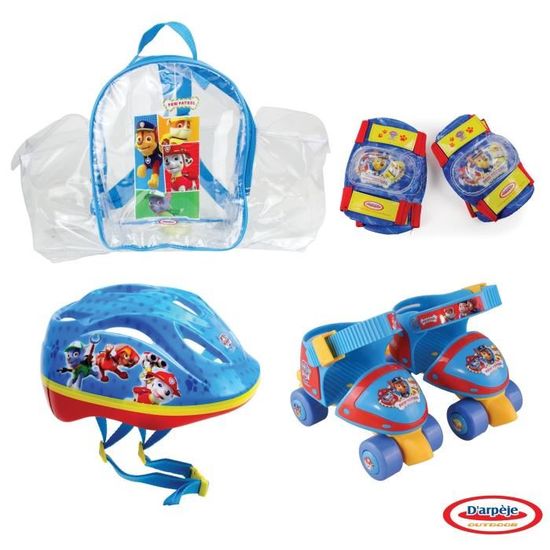 PAT PATROUILLE Patins roulettes Casque 2 Protections Achat