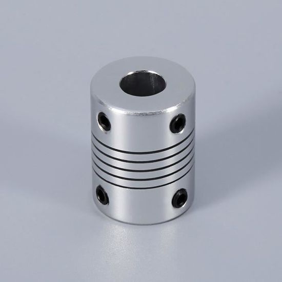 Accouplement Flexible D30L50 Pour Arbre Moteur – 20 N.m, 2 Mâchoires, Adaptable De 10 à 16 Mm Avec Rainures Clé