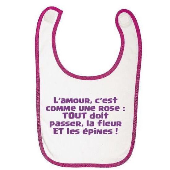 Bavoir Bebe Coton Rose Gs Citation Amour Cdiscount Puericulture Eveil Bebe Bavoir Bebe Coton Rose Gs Citation Amour Cdiscount Puericulture Eveil Bebe