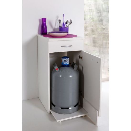 Les Meubles Olivier Rangement Bouteille De Gaz Achat Vente