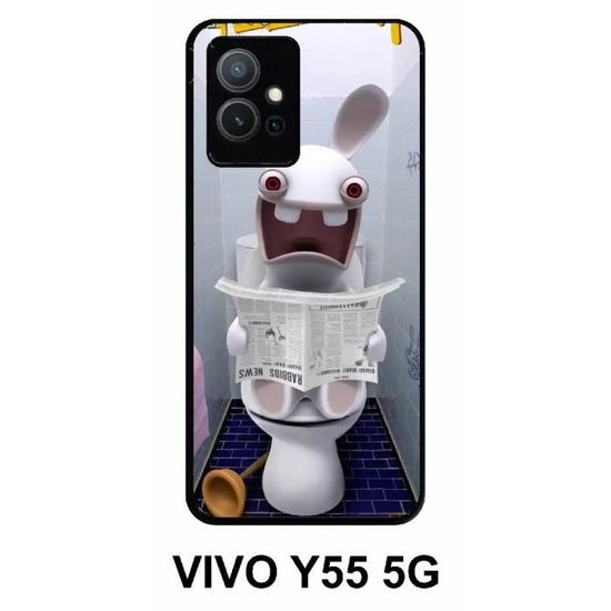 Écran Complet Pour Vivo Y55 5G - Noir - Occasion Fonctionnel