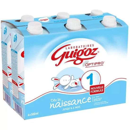 Nestle lait guigoz 3 bio 6x500 ml