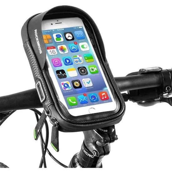 ROCKBROS Sacoche De Guidon 2.1L Avec Bretelle Réglable 2 In 1