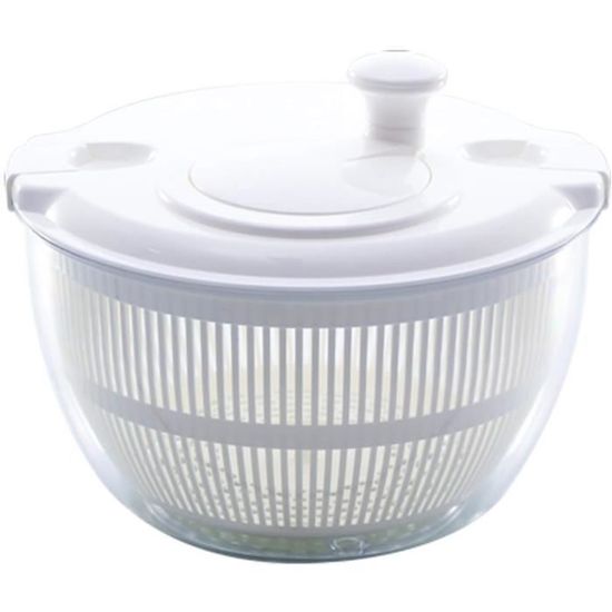 Küchenprofi Essoreuse à Salade Grande 6 Litres - Diamètre 25 Cm Avec Système Câble