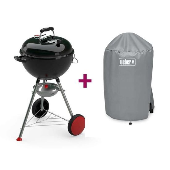 Barbecue Weber Kettle Plus 47 cm Housse Cdiscount Jardin