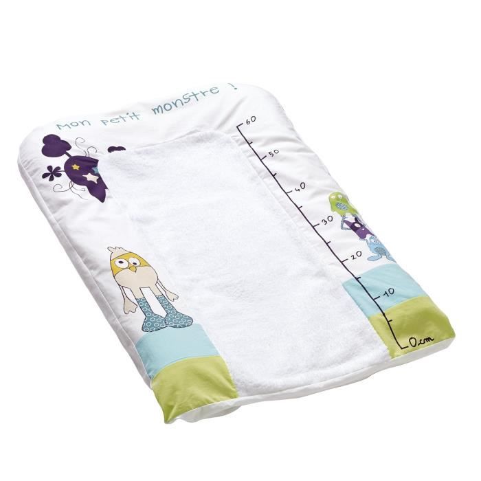 THERMOBABY Housse matelas à langer - Petit monstre