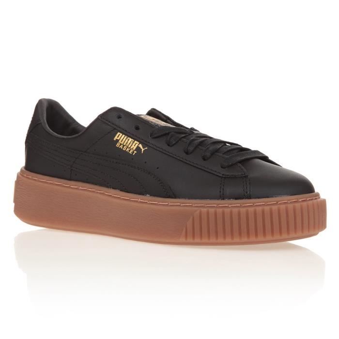 puma basket femme plateforme