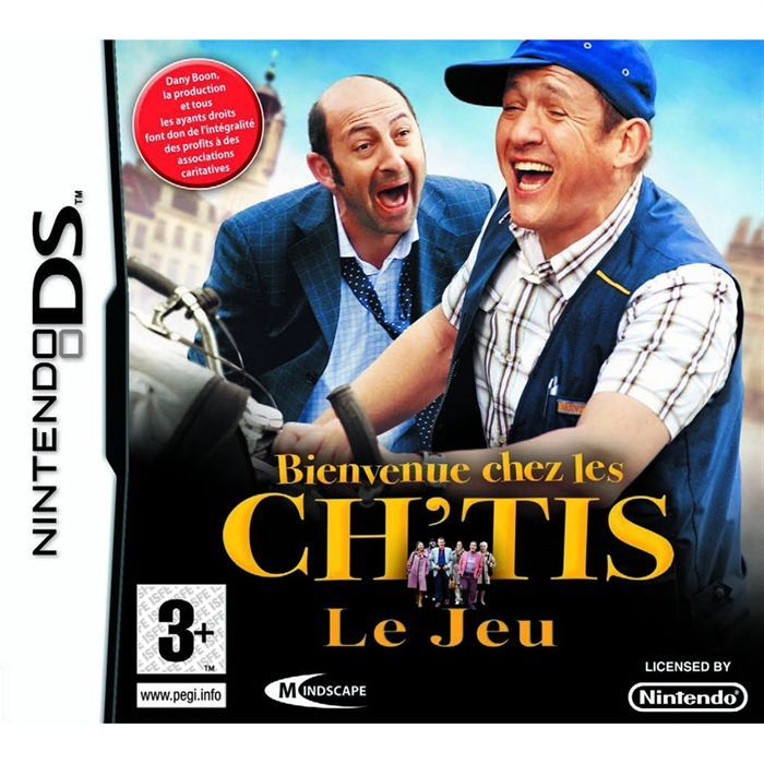 Mind Bienvenue Chez Les Ch'Tis / Jeu Console Nintendo D