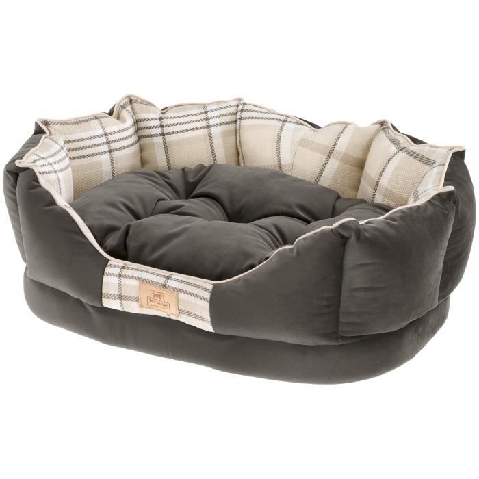 FERPLAST Corbeille Charles 60 - 56x42x20 cm - Marron - Pour chien et chat FERPLAST Corbeille Charles 60 - 56x42x20 cm - Marron - Pour chien et chat