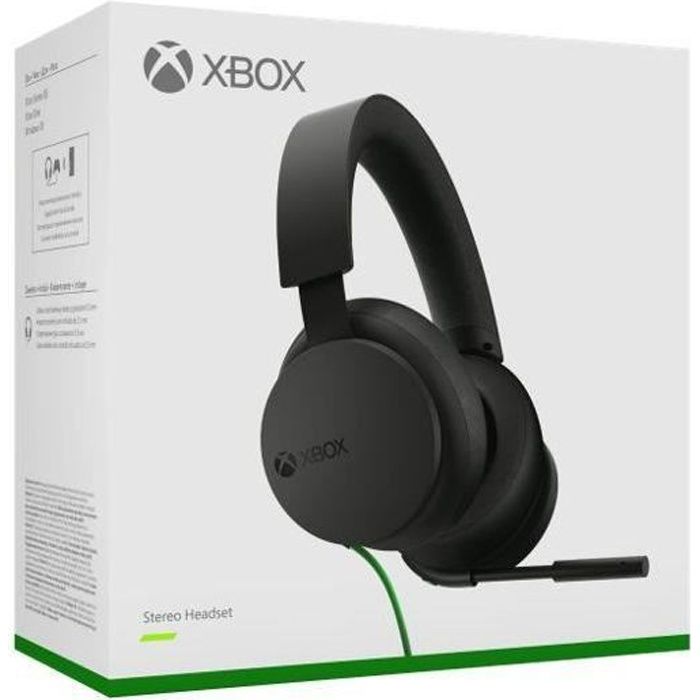 Casque Gaming Xbox filaire - Compatible Xbox Series X|S et Xbox One