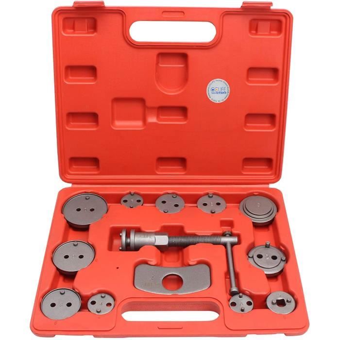 Repousse Piston de frein coffret repousse piston freins 13pcs Rinitialisation de piston frein