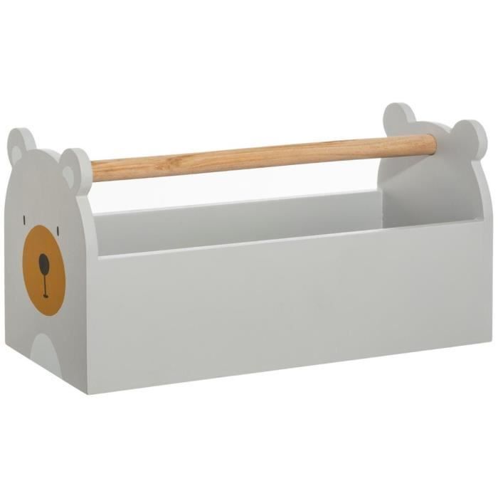 Atmosphera - Rangement en forme de Boite à outils Gris