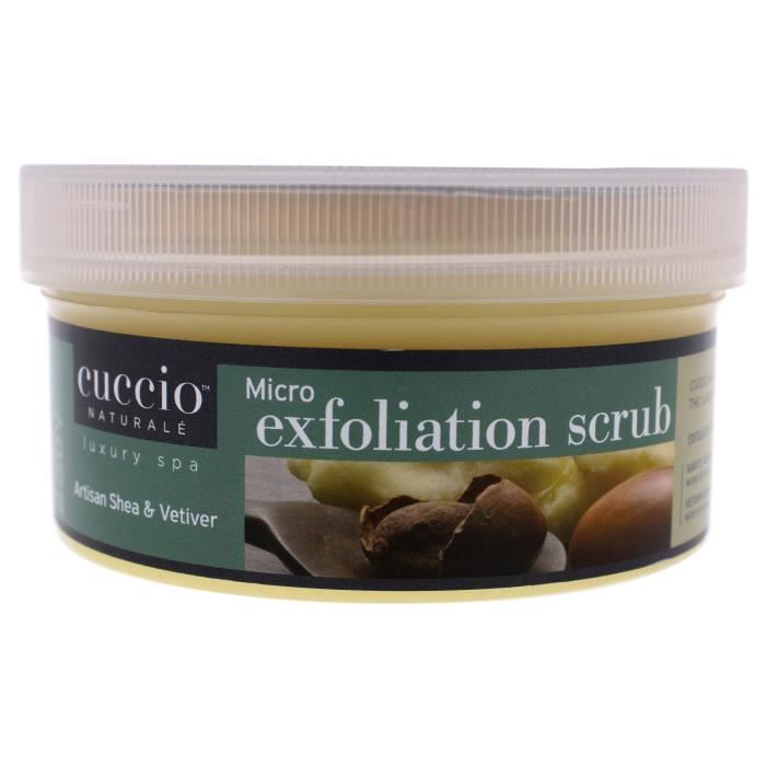 Gommage Micro Exfoliation - Artisan Shea and Vetiver par Cuccio pour femme- Gommage 16 oz