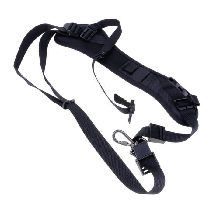 F-1 épaule sangle ceinture sangle pour Canon DSLR Digital SLR caméra DV noir