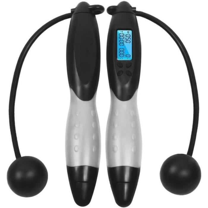 Accessoires Fitness - Musculation,Corde à sauter électronique sans fil cordes à sauter compteur de calories numérique - Type 02 #B