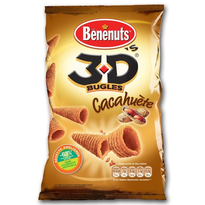 3D cacahuète 85g BENENUTS
