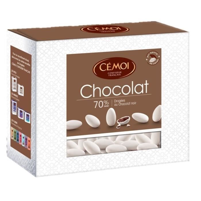 CEMOI Boîte Dragées chocolat blanc - 375 g