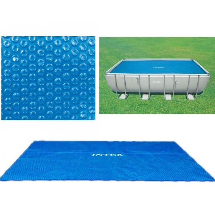 Bâche à Bulles Intex Rectangulaire 549 cm x 274 cm