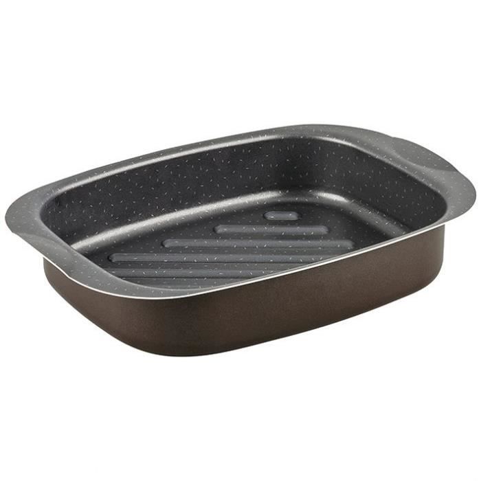 TEFAL SUCCESS Plat à rôtir J1602002 27x39 cm marron