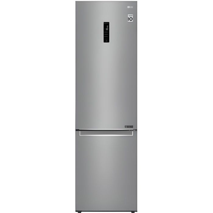 Réfrigérateur Combiné 384 L LG GBB72PZUDN Inox