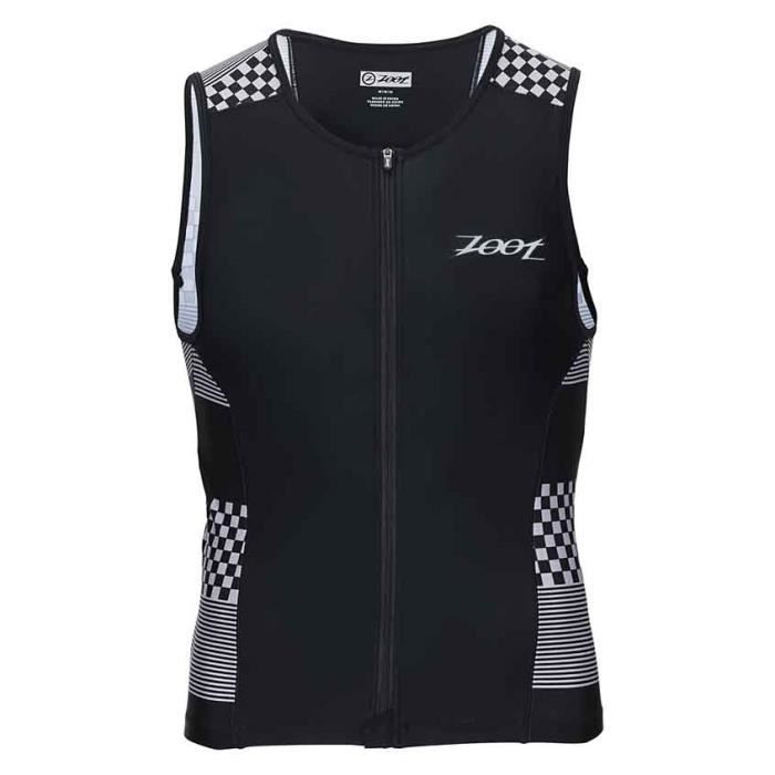Triathlon Tops homme Zoot Performance Tri Full-zip Tank