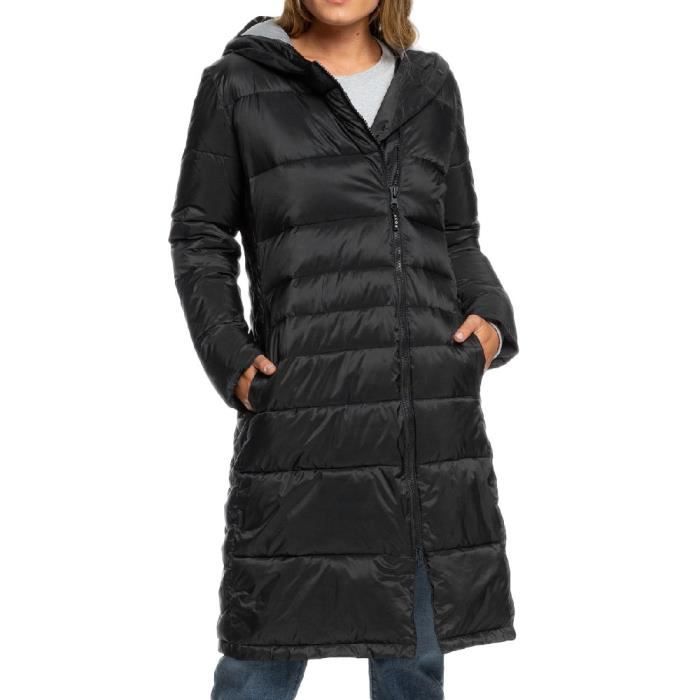 Doudoune Longue Noir Femme Roxy Everglade