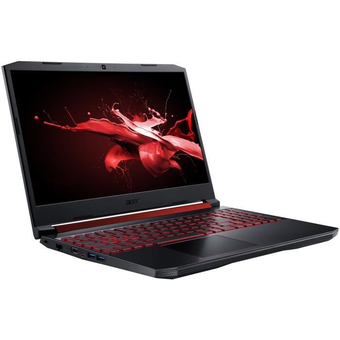 Gamer Laptop PC - ACER Nitro AN515-57-53BF - 15.6- FHD 144 Hz - Core i5-11400H - 8GB - Stock.  512GB SSD - RTX 3050 - W10 - QWERTY