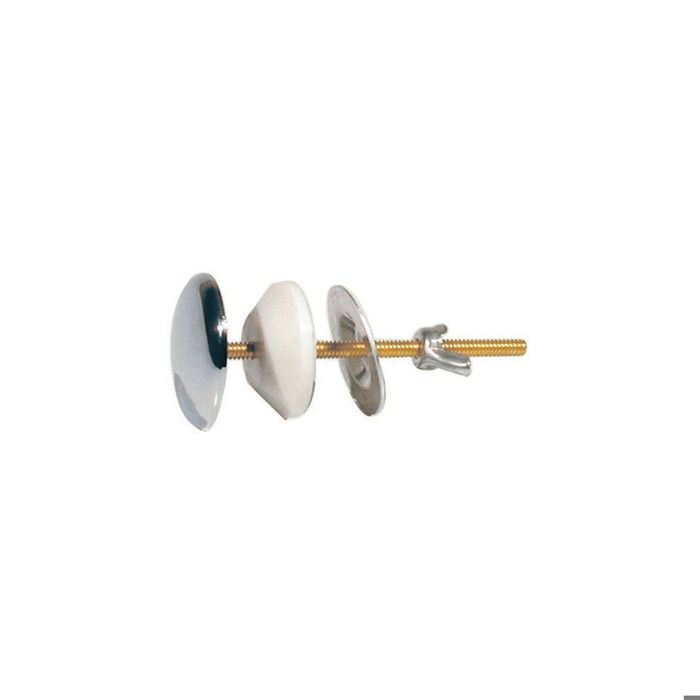 CACHE TROU LAVABO CHROME DIAMETRE 45MM