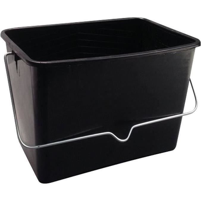 Bac à peinture - 7 L - noir