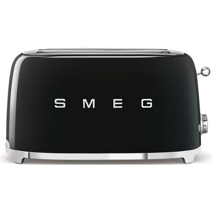 SMEG® - Grille-pain noir 950W - TSF01BLEU