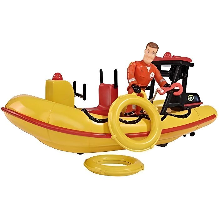 SAM LE POMPIER - Smoby - Bateau Neptune Flottant