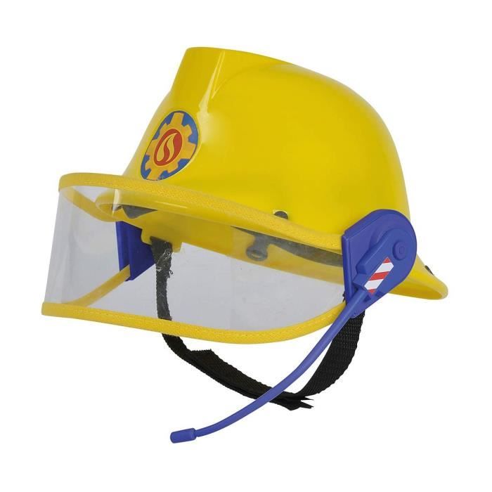 SAM LE POMPIER - Smoby - Casque Pompier avec Micro