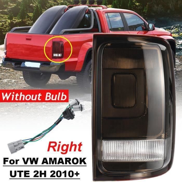 1x Feu de Freinage arrière gauche - droit noir fumé avec câblage pour VW Amarok UTE 2010+ DROITE noir fumé Gu62161