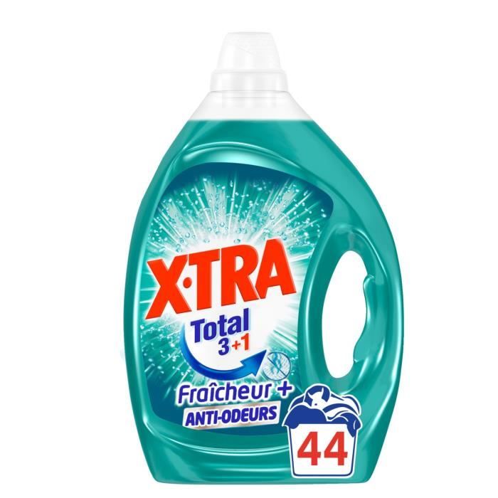 X•TRA Lessive Fraîcheur+ - 2,2 L