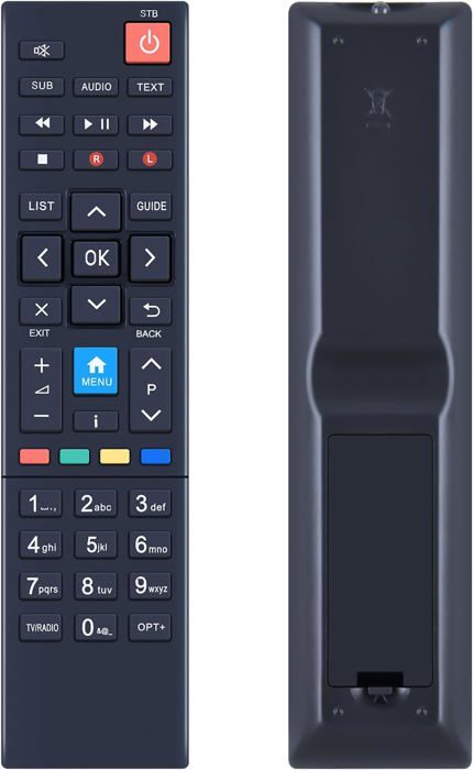 Telecomando Sostitutivo Per Humax PDRICORDHD [SAT/PVR] – Pronto All'Uso Con Batterie Incluse - 2