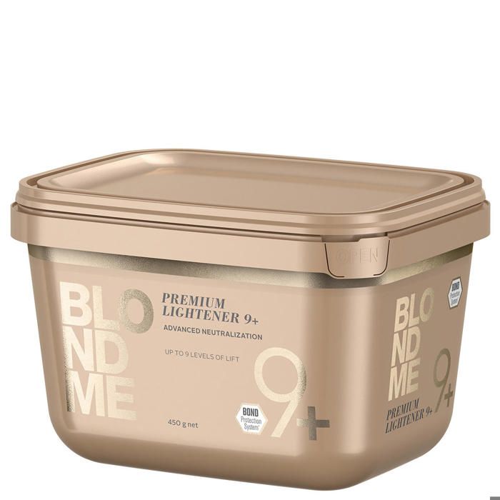 Éclaircissant - Blondme - Premium Lightener 9+ - 450g - Éclaircit jusquà 9 tons - Protège les cheveux