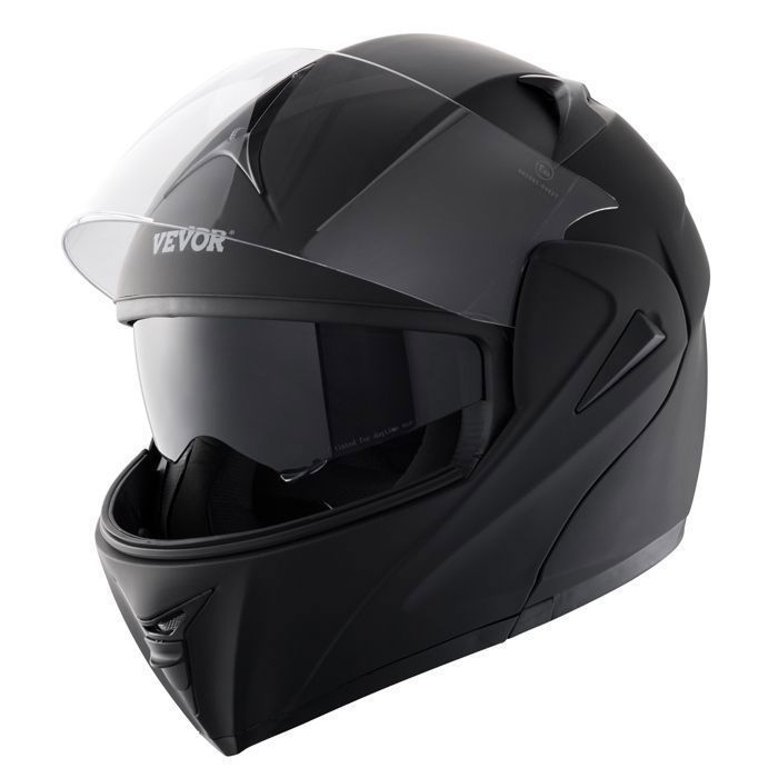 Casque Motocross Motoblouz Argess - Homologué ECE 22.06, Avec Pinlock - Pour Scooter, Moto, Noir Mat, Intérieur Lavable