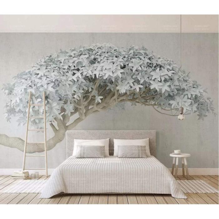 Papier Peint 3D Mural - Arbre Onirique - Sweet Home - Neuf