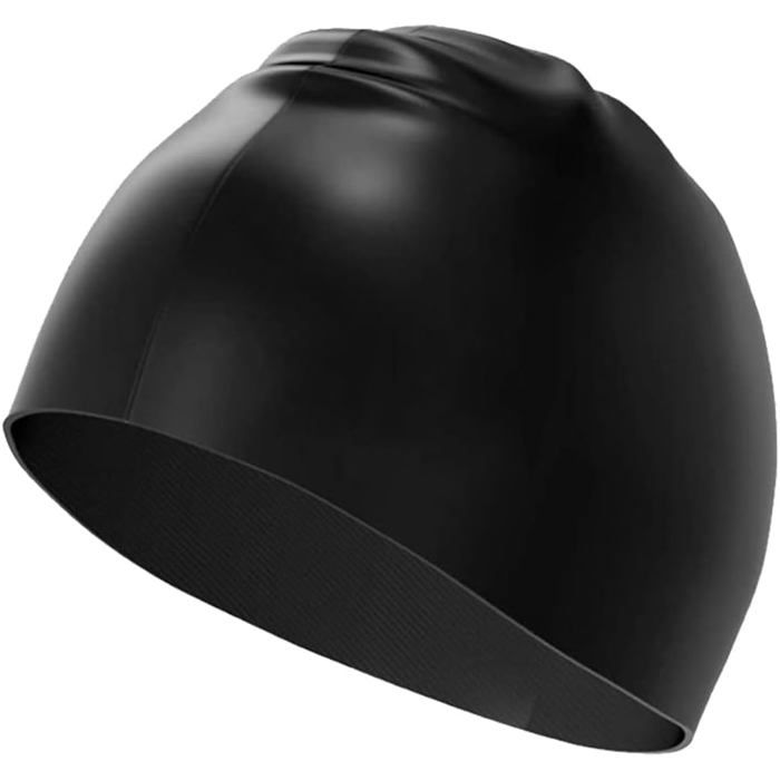 Bonnet de bain pour homme et femme bonnet de bain pour adulte bonnet de bain imperméable bonnet de bain unisexe en silicone