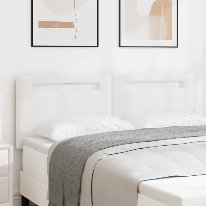 Tete De Lit Blanche 140