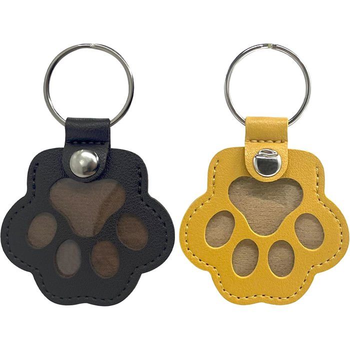 Comparer les prix de Coffret souvenir en poils danimaux sac de rangement pour poils danimaux porte-clés souvenir en cuir avec pattes de chien