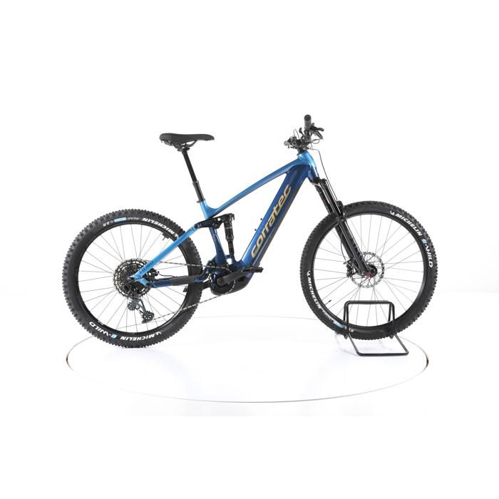 Vélo électrique - Corratec E-Power RS 160 Pro Plus - bleu - VTT électrique tout suspendu - Bosch 750 Wh Reconditionné - Corratec