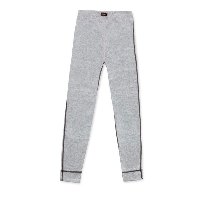 Caleçon Long Thermolactyl Enfant – Gris Chiné – Taille 6 Ans – Chaud Et Doux – 50% Acrylique, 50% Polyester - 6