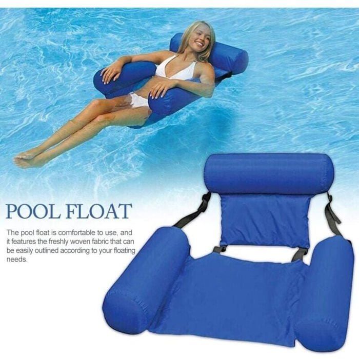 Hamac Flottant, 2Pcs 4-En-1 Hamac Gonflable Piscine Hamac D'Eau Gonflable, Hamac Pour Piscine Hamac Flottant, 2Pcs 4-En-1 Hamac Gonflable Piscine Hamac D'Eau Gonflable, Hamac Pour Piscine