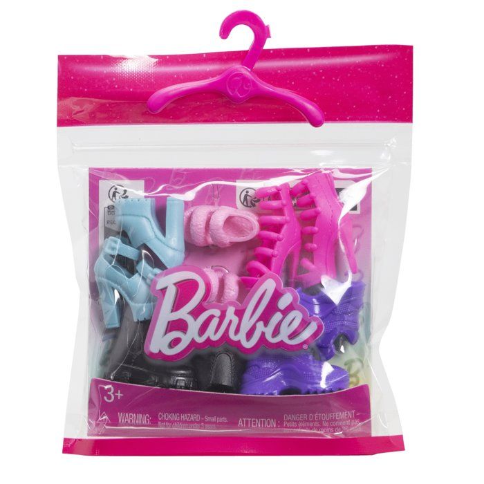 Accessoires Pour Poupée Barbie 5 Paires De Chaussures - vue 4