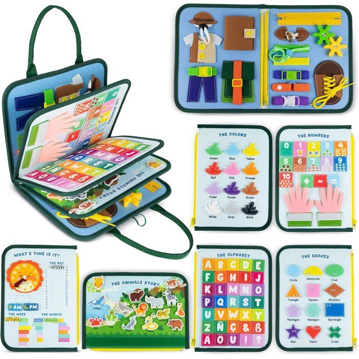 Busy Board Montessori Transportable - Generation Montessori