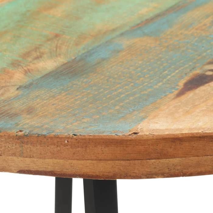 Table de salle à manger stable et durable pour cuisine 80 cm Bois de récupération massif 30738W Table de salle à manger stable et durable pour cuisine 80 cm Bois de récupération massif 30738W