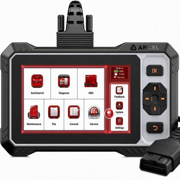 Valise Diagnostic OBD2 Tous Systèmes Bidirectionnel - ANCEL FX6100 20 Services Mise à Jour Gratuite