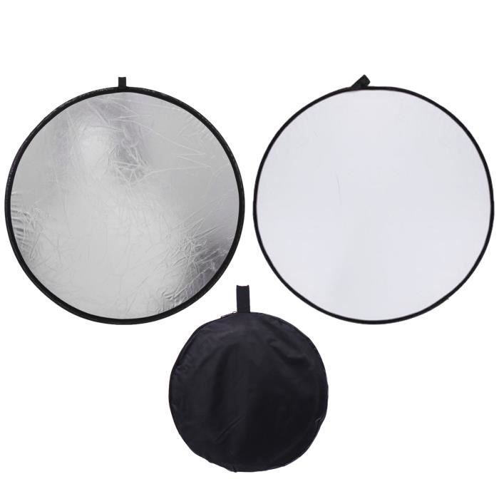 Réflecteur Pliable Bresser TR-4 120x180 Cm Blanc/Translucide - Diffuseur Photo Idéal En Extérieur